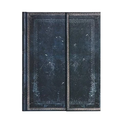 Imagen de Inkblot (Old Leather Collection) Ultra Lined Journal (Wrap Closure): Hardcover, 120 gsm, ribbon marker, memento pouch, wrap closure