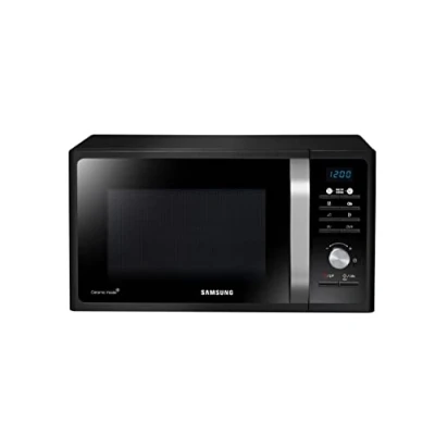 Imagen de Samsung Healthy Cooking MG2AF301TCK/ET, plato dorador, QuickDefrost, microondas + Grill 800 W 1100 W, 23 L, 49 x 27,5 39 cm, negro