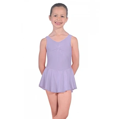 Imagen de Dancewear Central Maillot sin mangas ISTD Junior Lycra con falda