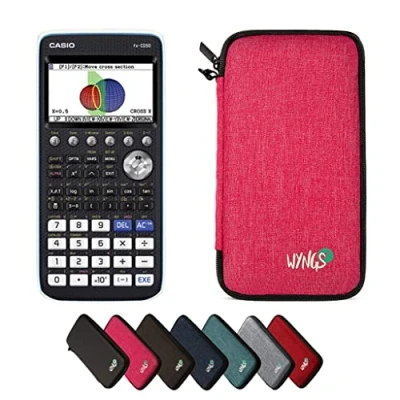 Imagen de CALCUSO Paquete Básico Rosa con Calculadora Grafica Casio FX CG 50