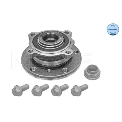 Imagen de MEYLE 314 652 0011 Buje de rueda 5 120 con anillo sensor magnético incorporado, cojinete incorporado material montaje añadido norauto