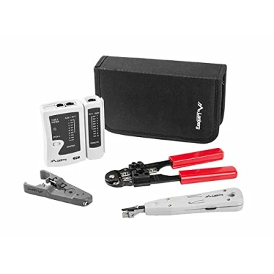 Imagen de lanberg Kit DE Herramientas para Redes NT 0301,Tester,Pelacables,CRIMPADORA,Herramienta INSERCION