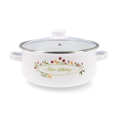 Imagen de Quid Memory Cacerola Acero Esmaltado 24cm 570cl Blanco