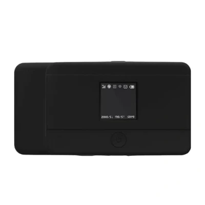Imagen de kwmobile Funda de Silicona Compatible con TP Link M7350 4G MiFi Protector para Router WiFi Portátil Case Hotspot Negro