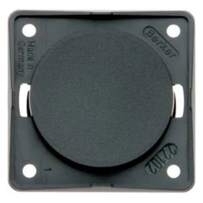 Imagen de Hager integro Placa ciega antracita