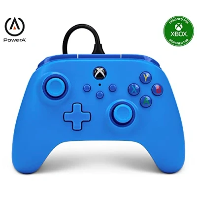 Imagen de PowerA Control alámbrico Xbox One Azul