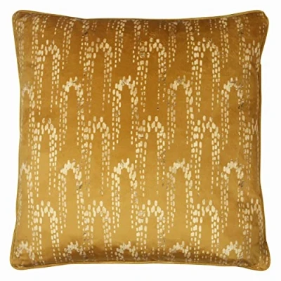Imagen de furn. Cojín Relleno de poliéster Wisteria, Gold, 50 x 50cm