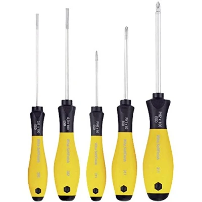 Imagen de WIHA 27252 Juego de destornilladores SoftFinish® ESD 302ESDHK501 SoftFinish Ref.