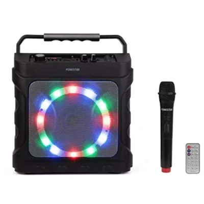 Imagen de FONESTAR PARTYBOX Altavoz PORTATIL con Karaoke Negro