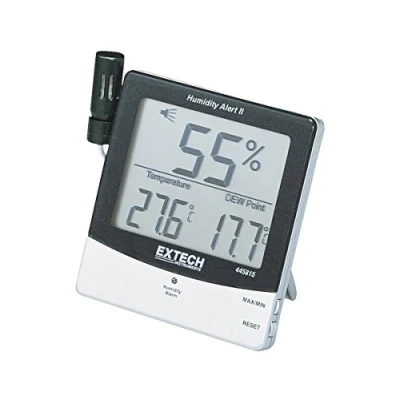 Imagen de Extech 445815 Medidor de humedad con alarma y sonda remota