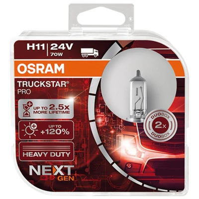 Imagen de OSRAM 64216TSP HCB Lámpara, faro de carretera H11 24V 70W Halógena MERCEDES BENZ: ACTROS MP4 / MP5