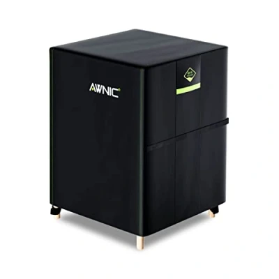 Imagen de AWNIC Fundas sillas de Comedor para Apiladas Jardín Impermeable Exterior Patio Terraza 420D Poliéster Resistencia al Desgarro 110x68x68cm