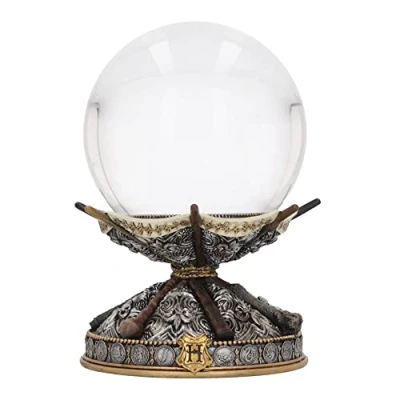 Imagen de Nemesis Now Bola de Cristal y Soporte Oficial Harry Potter 16 cm, Resina, Plateado