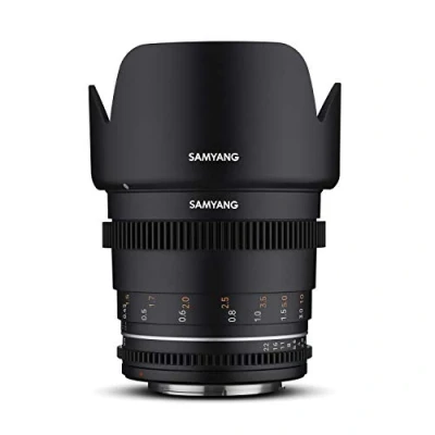 Imagen de Samyang SA1714 Lentes de Cámara Compatibles con 50MM T 1.5 MK2 MFT, Negro