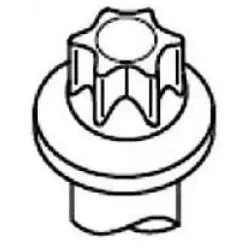 Imagen de REINZ 14 32334 01 Juego de Tornillos Culata Torx exterior NISSAN: Qashqai / Qashqai+2 I, X Trail, I Van