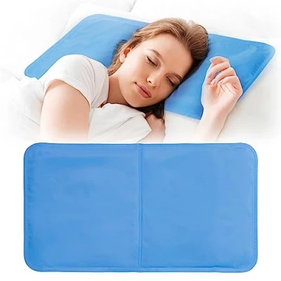 Imagen de Bramble Almohada de Gel Fresco (55x30cm) Suave Enfriamiento Refrescante para Proporcionar un Mejor Descanso, Alivia migrañas, Menopausia, Sofocos y Calores Nocturnos