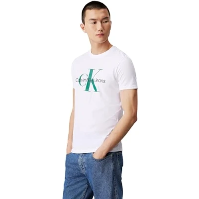 Imagen de Calvin Klein Jeans Seasonal Monologo TEE Camiseta estampada, Hombre, Talla: XXL, Bright white