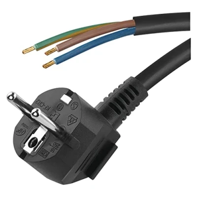 Imagen de Emos Flexo de Cable PVC 3 x 1,5 mm, m, Negro, KF CR2 H05VV F F3 hy005