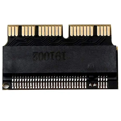 Imagen de OLVINS Tarjeta adaptadora SSD NGFF M.2 nVME actualizar para MacBook Air A1465 A1466 (año 2013 2016) y Mac Pro 2015 tardío)