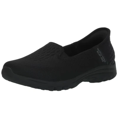 Imagen de Skechers Reggae FEST 2.0 Guiding Mocasines, Mujer, Talla: 37, Bbk black Rejilla