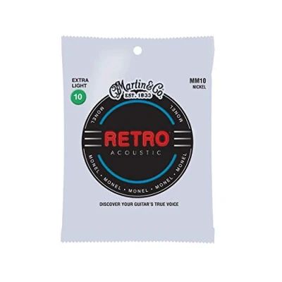 Imagen de Martin LUZ Extra Retro Guitarra Cuerdas MM10 010 047) , Light