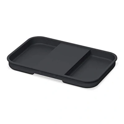 Imagen de Ninka eins2vier Tapa para 4,2 L / 5,5 7 8 Cubo de Basura 214 x 140 17 mm gris oscuro Sistema separación residuos SO TECH®