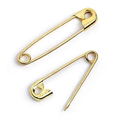 Imagen de Prym Safety Pins, Metal, Brass, 2 x 1 cm