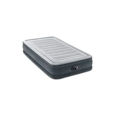 Imagen de Intex 67766 Dura Beam Deluxe Comfort Plush Colchón Hinchable, Soporta hasta 136 kg de Peso, 99 x 191 33 cm