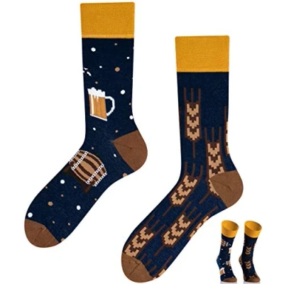 Imagen de TODO calcetines de ciclismo para hombre y mujer, transpirables carretera, con diseño hombre, también ideales como correr., 43 46
