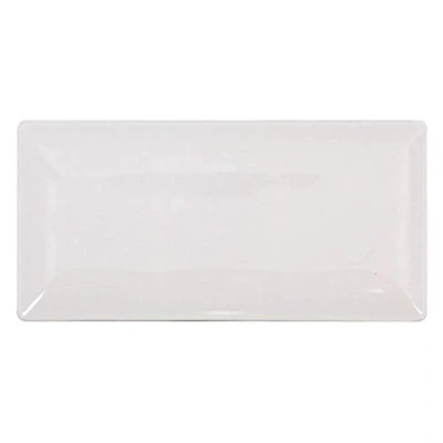 Imagen de Elite 41679 Fuente Rectangular, Ivory Brillo, 30 x 20 cm, Porcelana