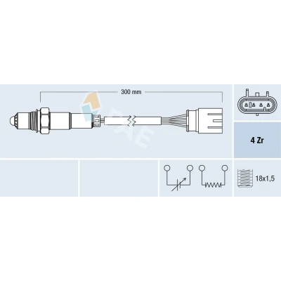 Imagen de Sonda lambda FAE 77586