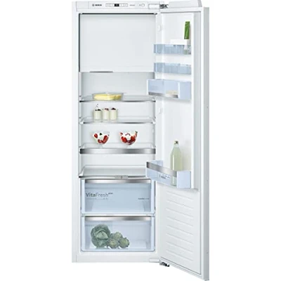 Imagen de Bosch KIL72AFE0 Serie 6 Nevera empotrable (158 x 56 cm, 248 L, bisagra plana, fabricado en Alemania, VitaFresh Plus 2 veces más frescura, iluminación LED uniforme,