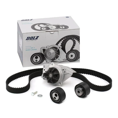 Imagen de DOLZ KD072 Bomba de Agua + Kit Distribucion 144 FIAT: Ulysse II, Scudo I Familiar, CITROËN: C8, PEUGEOT: 807