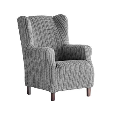 Imagen de Martina Home Mejico Funda elástica de Sillón Orejero, Gris, 33x42x8 cm