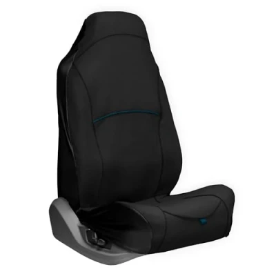 Imagen de Kurgo Funda de Asiento Coche para Perros, Protector Perros y Mascotas, Estilo Copiloto, Negro