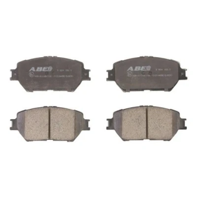 Imagen de ABE C12104ABE Juego de pastillas freno Eje delantero no preparado para indicador desgaste LEXUS: IS 3