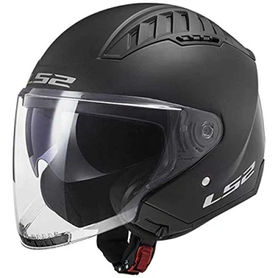 Imagen de LS4 Copter Casco Moto, Unisex, blackmat, S