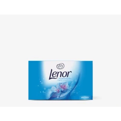Imagen de Lenor Toallitas de secado con aroma a flores primavera, cuidado la ropa en secadora, lavado sin arrugas y fresco, (34 ), 1 paquete (el empaque puede diferir)