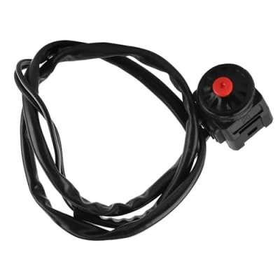 Imagen de Fydun Interruptor de la bocina motocicleta universal para 22mm Manija
