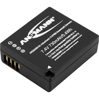 Imagen de Ansmann 1400 0063 Batería Para Panasonic Lumix Dmc gf6/dmc gx7 (iones De Litio, 730 Mah, 7.4 V)