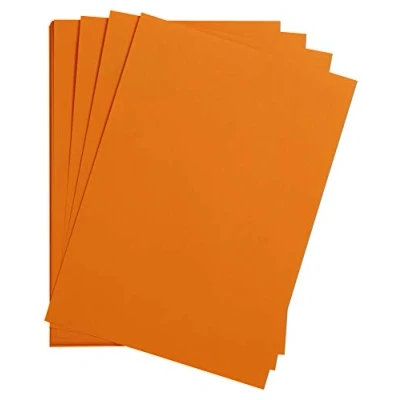 Imagen de Clairefontaine 975266 C Maya paquete de 25 hojas papel dibujo 185 g 21 x 29,7 cm Clémentine