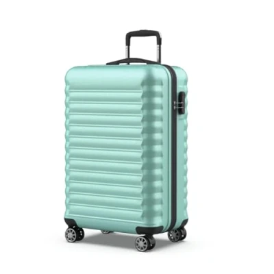 Imagen de NUMADA Maleta de Viaje Mediana 18Kg Upfly 24&#039; ABS (63x39,5x26,8cm) con Cierre Combinación y 4 Ruedas Dobles 360 Resistente Ligera Interior Compartimentado Verde