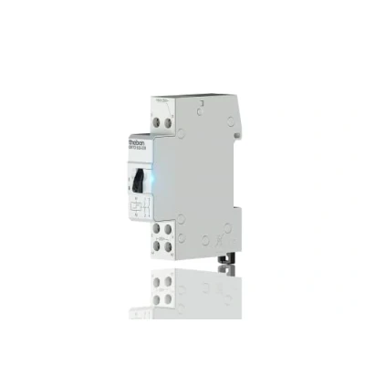 Imagen de Theben 3120122 Okto S22 230 Interruptor de choque corriente, V, electromecánico, riel DIN, 2 cierres, LED hasta 200 W, control luz
