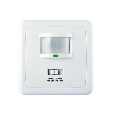 Imagen de Maclean MCE18 Detector Sensor de movimiento y sonido pared 160 PIR