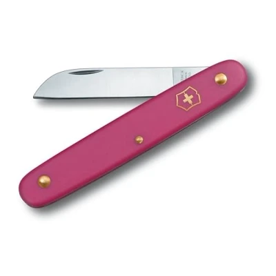 Imagen de Victorinox, Navaja para flores, Cuchillo jardinería, Profesionales, Hoja recta, morado