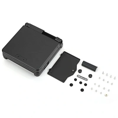 Imagen de Carcasa para Gameboy SP, Protectora de Repuesto Nintendo Game Boy Advance GBA SP (Negro)