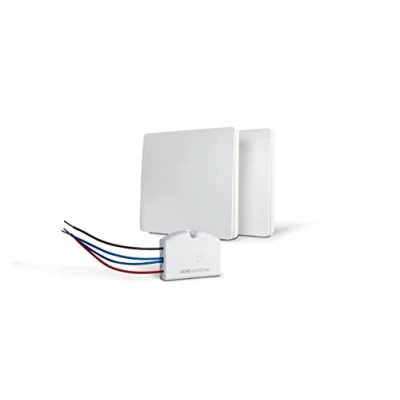 Imagen de SCS SENTINEL, Kit Va Y Ve Por Iluminación, Un Módulo Receptor De Cable, Dos Interruptores Emoticia Extra Inalámbricos, Inalámbricos Sin Batería, 80 M En Campo Libre, Duoswitch