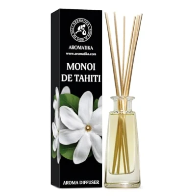 Imagen de Monoi de Tahiti Aroma Difusor 100ml Caña Room Fragrance Home Ambientador Idea Regalo Tiare
