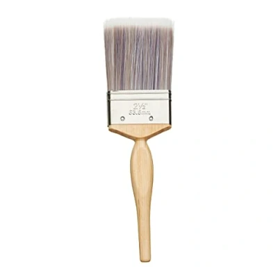 Imagen de Fit For The Job Pincel de Pintura Diamante para Bricolaje 2,5 Pulgadas un Acabado Suave con Pinturas en emulsión, Brillantes y satinadas 2,5&quot; 63 mm