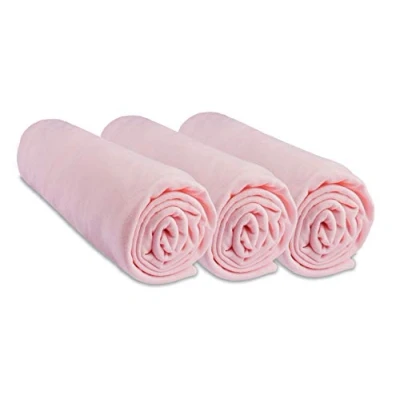 Imagen de Pack de 3 sábanas bajeras algodón 60 x 120 cm para cuna 8 colores